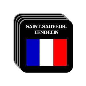  France   SAINT SAUVEUR LENDELIN Set of 4 Mini Mousepad 