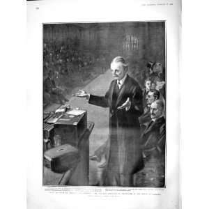  1902 Balfour House Commons Parliament Bowles Men: Home 