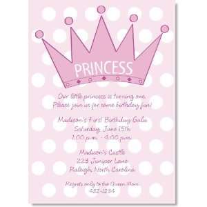  Princess Crown Party Invitations: Toys & Games