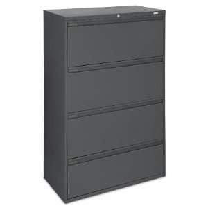  Lateral File Cabinet, 4 Drawer   Black: Home Improvement