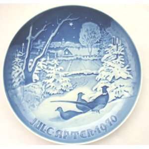  1970 B&G Jule After Christmas Plate Bing Grondahl Plate 