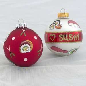   Lover Glass Ball Christmas Ornaments 3.25 by Gordon: Home & Kitchen