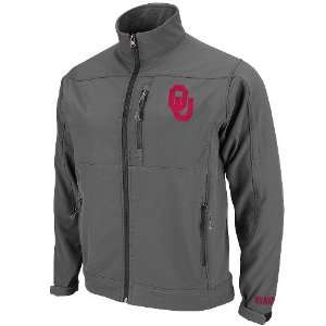 Oklahoma Sooners NCAA Charcoal Yukon Jacket: Sports 