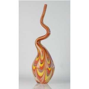  SPK229 Warm Fall Handblown Glass Art Sculpture