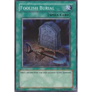  Yugioh 5ds Turbo Pack 2   Foolish Burial Super Rare Card 