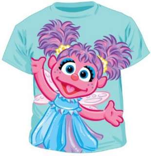  Sesame Street Abby Cadabby Fairy Aqua Blue Tee T Shirt 