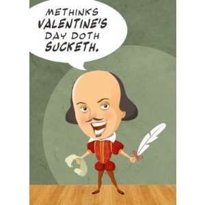  Shakespeares Not In Love Greeting Card Health & Personal 