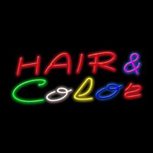  LED Neon Hair & Color Sign: Office Products