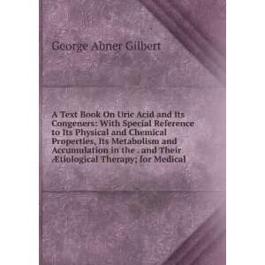   Therapy; for Medical George Abner Gilbert  Books