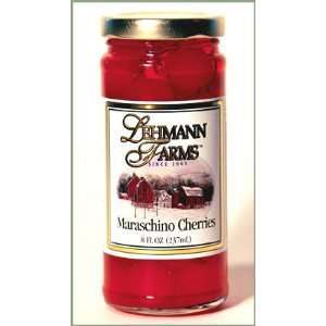 Stemmed Maraschino Cherries / 8 oz Jar  Grocery & Gourmet 