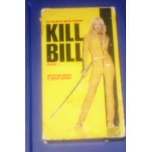    KILL BILL   VHS   The 4th film by Quetin Tarantino 