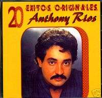 ANTHONY RIOS   20 EXITOS ORIGINALES   CD  