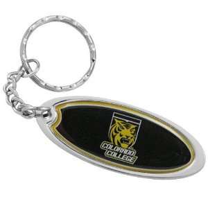    NCAA Colorado College Tigers Domed Oval Keychain