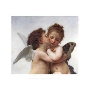  First Kiss (part) Adolphe William Bouguereau. 14.00 
