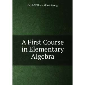   First Course in Elementary Algebra: Jacob William Albert Young: Books