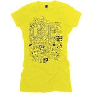    One Industries Womens Remix T Shirt   X Large/Black: Automotive