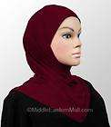 White Hijabs cap Muslim clothing hijab underscarves  