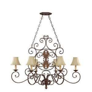  Capital Lighting Chandeliers 3677 6 Light Chandelier 