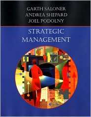 Strategic Management, (0470009470), Andrea Shepard, Textbooks   Barnes 