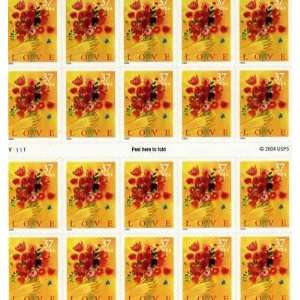    Love Bouquet 20 x 37 cent US Stamps 3898 NEW 2005 