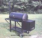 BBQ PIT SMOKER concession barbecue grill trailer w/ gas