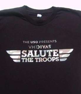 VH1 DIVAS salute troop concert LARGE T SHIRT katy perry  