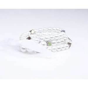   Pearls & Ribbon Bracelet   Prom, Bride & Bridesmaid Jewelry: Jewelry