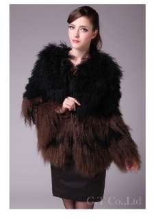 0014 women Mongolia fur coats garment overcoat outwear jackets coat 