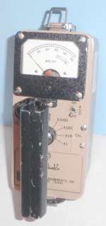 LUDLUM MODEL 17 ION CHAMBER RADIATION DETECTOR SURVEY METER  