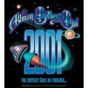  THE ALLMAN BROTHERS BAND ROCKET SHROOMSTICKER