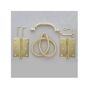   Mintcraft Satin Brass Screen Door Hardware 41099 4: Home Improvement