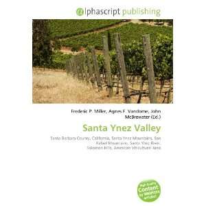  Santa Ynez Valley (9786134246774) Books