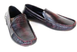 New Mens Dress Shoes, Burgundy Casual Loafers , US 10.5  