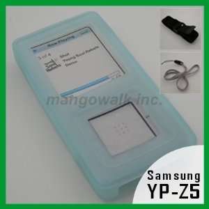   BLUE Silicone Skin Case for Samsung Yepp YP Z5 YPZ5: Everything Else