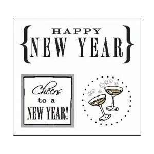   Quick Cards 2/Pkg Happy New Year; 6 Items/Order: Arts, Crafts & Sewing