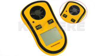 LCD Digital Portable Spot Wind Speed Meter Gauge Anemometer Measures 