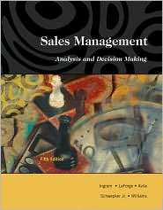 Sales Management Analysis and Decision Making, (0324191081), Thomas N 