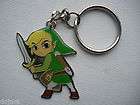 Zelda Link NICE RARE Promo Enamel Metal KEYRING Keychain Key Ring 