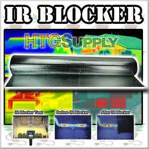 100 ft IR BLOCKER Thermal Shield Film roll I.R. InfraRed block 