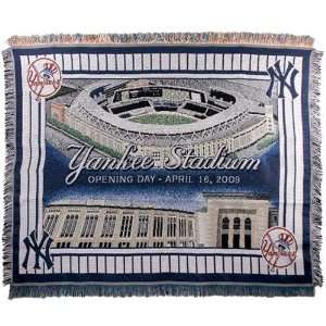  New York Yankees Opening Day Yankee Stadium 48 x 60 