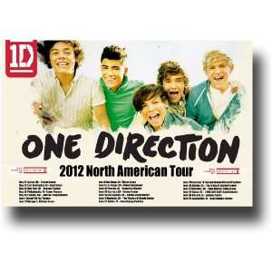  One Direction Poster   Promo Flyer   2012 Tour