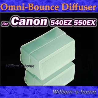 Omni Flash Bounce Diffuser fr Canon 540EZ 550EX 540 550  
