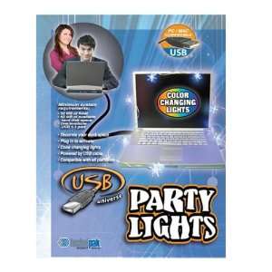  USB Universe USB Powered Desk Color Changing Party Lights 