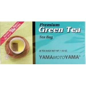 YamaMotoYama Premium Green Tea Bags:  Grocery & Gourmet 