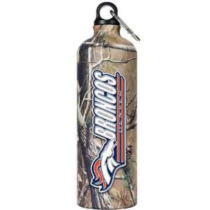   Broncos NFL 32oz Open Field Aluminum Water Bottle 