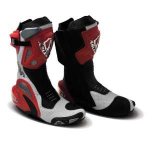  Arlen Ness A Spec Race Boots (Red, Size 11): Automotive