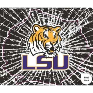  LSU Tigers Shattered Mini Cutz Window Decal