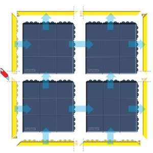  Notrax 551 MD Ramps/ Beveled Edges   3 Foot Long Female 