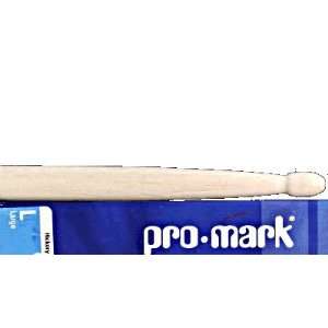  Pro Mark Natural Hickory Drumsticks Wood 5B Musical Instruments