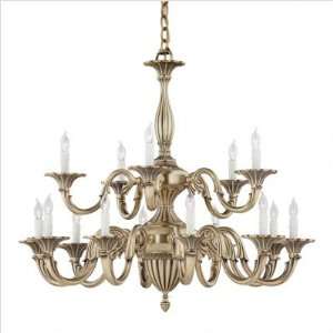  Nulco Stratford Fifteen Light Chandelier